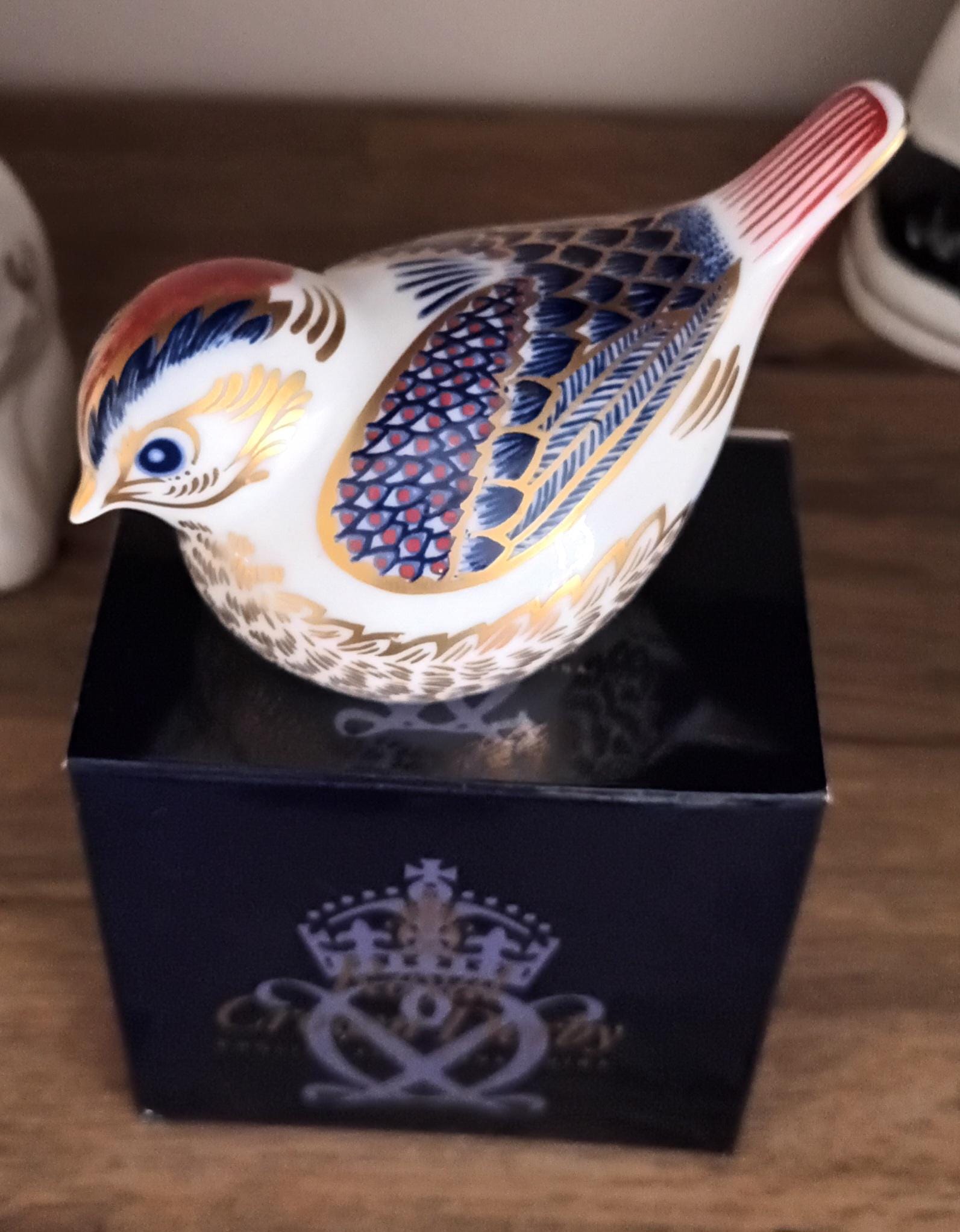  crown derby 陶器　鳥 Royal Crown Derby Birds - Etsy