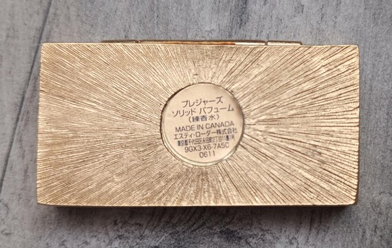 Estée Lauder “On Broadway” Solid Perfume Compact • 2006 Limited Edition • Crystals • Pleasures Fragrance View 3