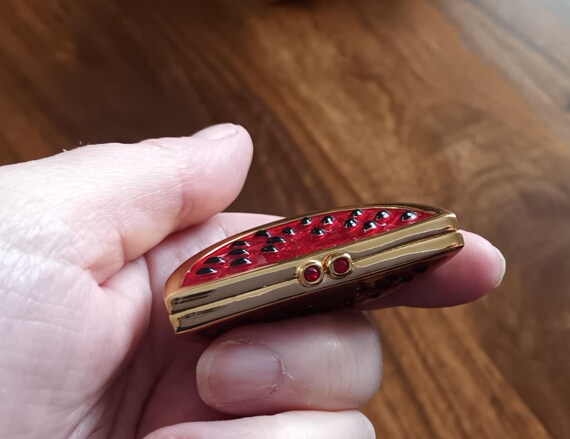 Vintage Estee Lauder Watermelon Solid Perfume Com… - image 2