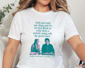 The Holiday Jack Black Only the Good Notes Tee