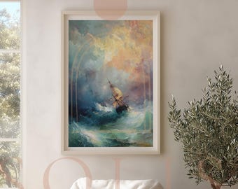 Maquette d'affiche bohème scandinave, grand cadre photo vierge psd