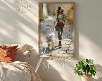 Maquette d'affiche moderne du milieu du siècle, cadres d'affiche verticaux pour chambre à coucher PSD
