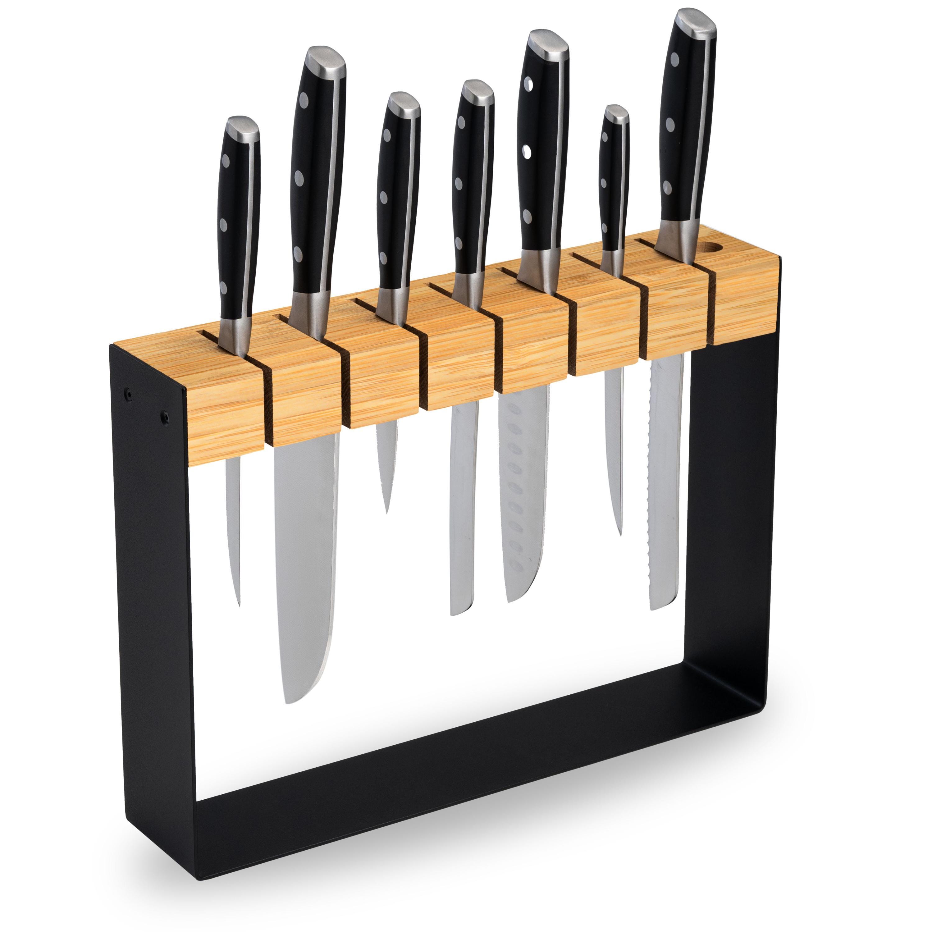 Portacoltelli In Acciaio Inox Con Porta Utensili - Organizzatore Da Cucina Universale - Foto 8