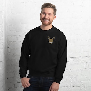 Eevee Embroidered Unisex Sweatshirt