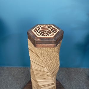 modular cardboard cat scratcher