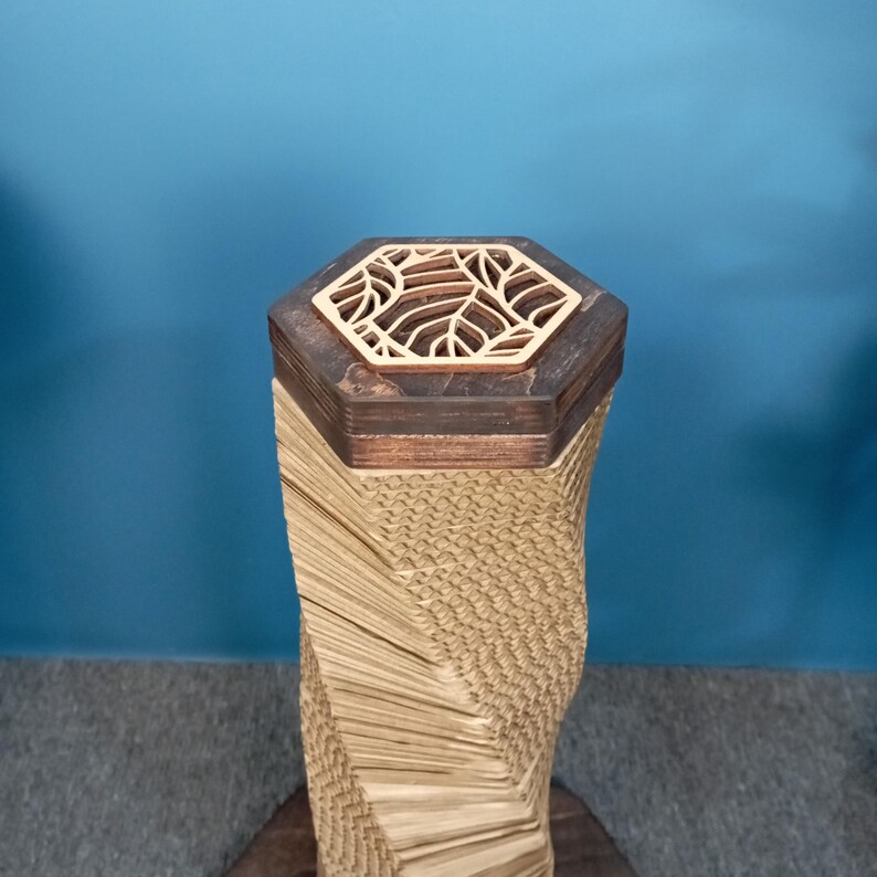 modular cardboard cat scratcher