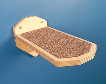 Escaleras de pared personalizadas para gatos: Muebles modernos de madera contrachapada para trepar gatos