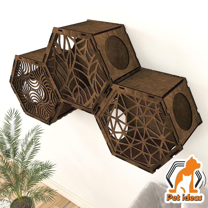 flat packed cat shelf low shipping