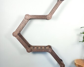 Modular Set of Cat Wall Shelves Transformer, Create Your Cat's Dream Playground