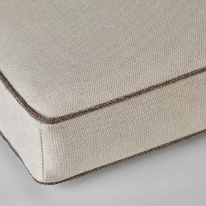 Custom Bench Cushion 2" (5cm): Canvas, Microfiber, or Velvet with Piping