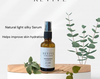 Plant-Based Hydrating Serum, silky and fast-absorbing serum helps improve skin hydration,