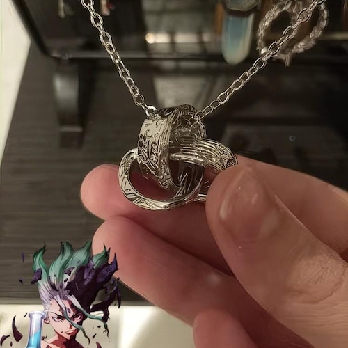 High-quality Dr.st#ne Necklace | Cosplay Ishigami Senk#u & Tsukasa
