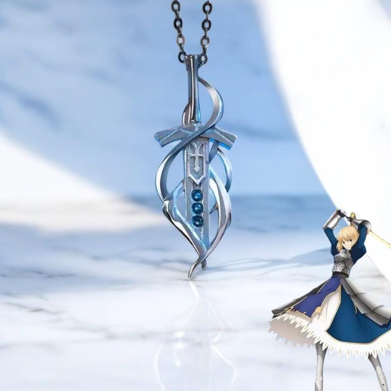 Anime Fate Stay Night Saber Alter Fashion Necklace & Jewelry