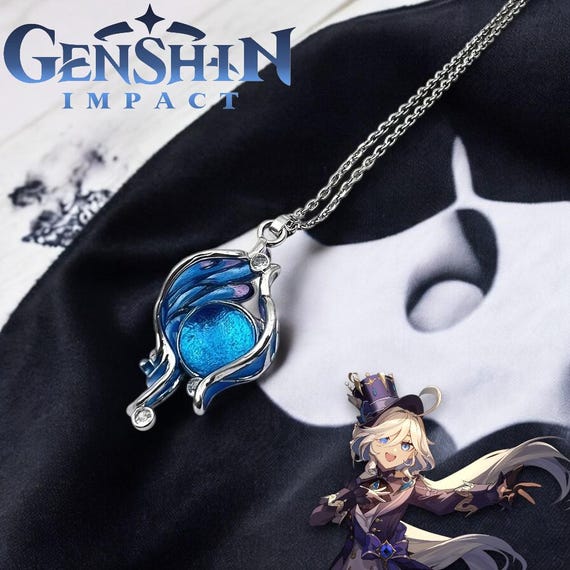Genshin Impact Fontaine Furina Cosplay Necklace | Hydroculus
