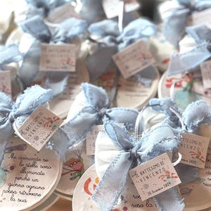 Bomboniere piccolo principe in ceramica fatte a mano
