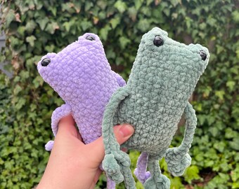 Leggy Frog Plushie