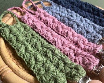 Crochet Pacifier Clip
