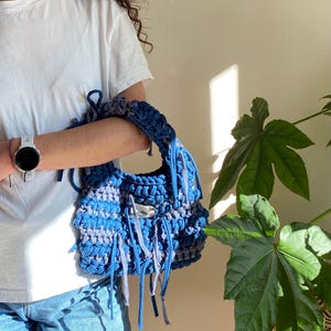 Handmade crochet bag