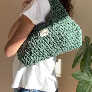 Handmade crochet bag