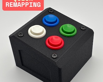 4 Buttons - programmable MIDI or Keyboard Macro controller