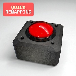 Big Red Button - MIDI or Keyboard controller - easily programmable
