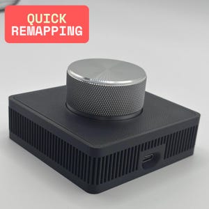 Manopola del volume in alluminio programmabile tramite USB