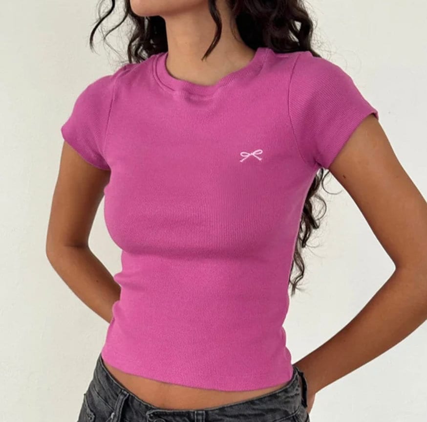 OU Coquette Bow Graphic Tee main image 0