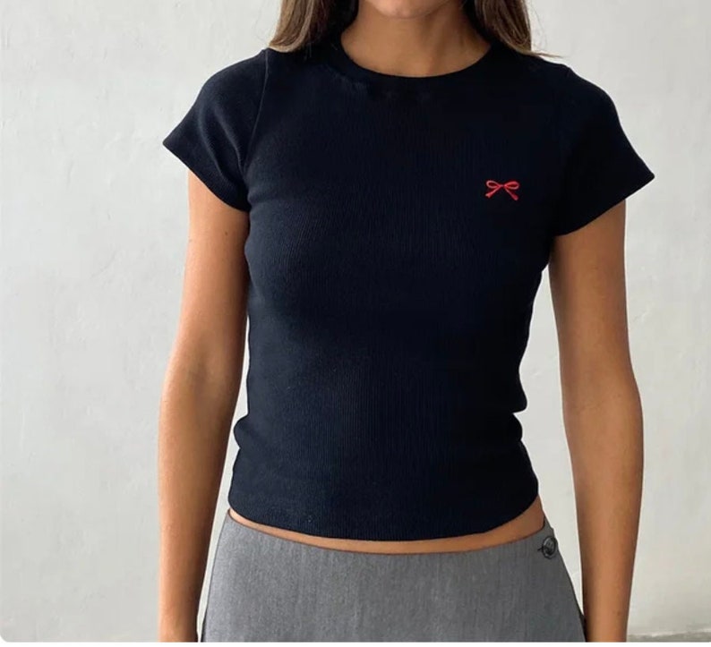 OU Coquette Bow Graphic Tee