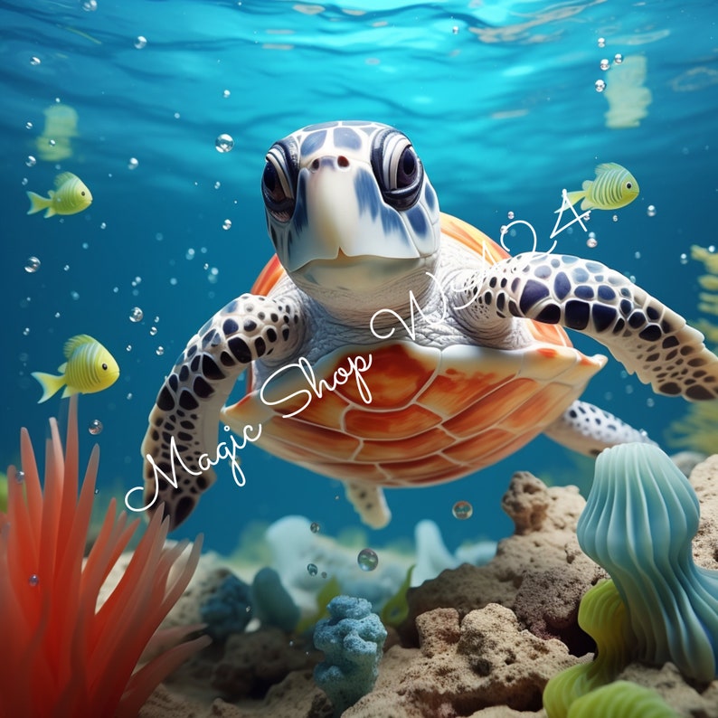 3D Positive Affirmations Tumbler Wrap, Turtle Inspirational Quotes PNG ...
