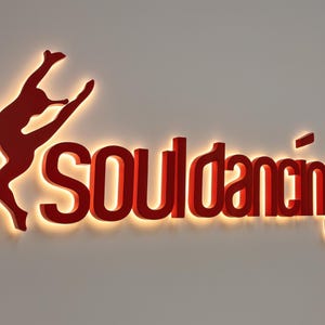 Custom 3d Metal Backlit Sign, Boutique Sign, Reception Logo Sign, Signs For Business And Office, Beauty Salon Sign, Led Light Up Sign