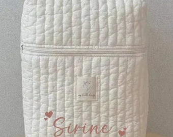 Personalized storage bag/ personalized diaper bag/ baby bag