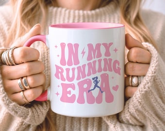 Running Era Mug, Gift For Her, Gift For Runner, Marathon Park Run Gift, Gift For Girlfriend, Birthday Present, Five Colours