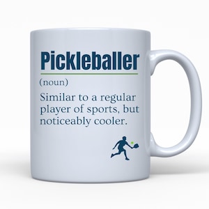 Pickleball Gift, Funny Pickleball Mug, Father&#39;s Day Pickleball Gift For Dad, Pickleball Player, Birthday, Pickleballer Gift, Gift For Him,