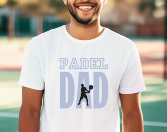 Camiseta de Pádel, Regalo de Pádel para papá, Regalo del Día del Padre, Regalo de Cumpleaños