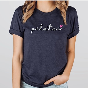 Pilates T-Shirt, Pilates Gift, Pilates Shirt For Women, Workout Gift, Birthday Present, Pilates Christmas, Gift For Mum, Yoga Gift For Her