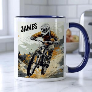 Mountain bike mug - Etsy.de