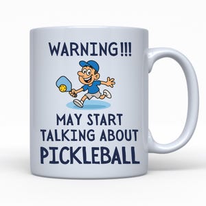 Funny Pickleball Gift For Him, Pickleball Mug, Gift For Pickleballer, Gift For Dad, Gift For Boyfriend Husband, Father&#39;s Day, Birthday