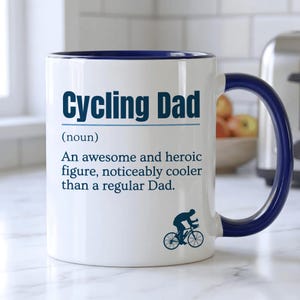 Cycling Gift For Dad, Funny Cycling Mug, Cyclist Definition Mug, Gift For Dad, Father's Day Gift, Birthday Present, Bike Rider Gift