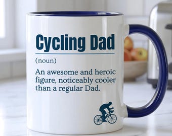 Cycling Gift For Dad, Funny Cycling Mug, Cyclist Definition Mug, Gift For Dad, Father's Day Gift, Birthday Present, Bike Rider Gift