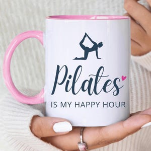 Pilates Mug, Pilates Gift For Her, Funny Pilates Gift, Fitness Workout Gift, Birthday Present, Gift For Mum, Gift For Girlfriend, Yoga Gift