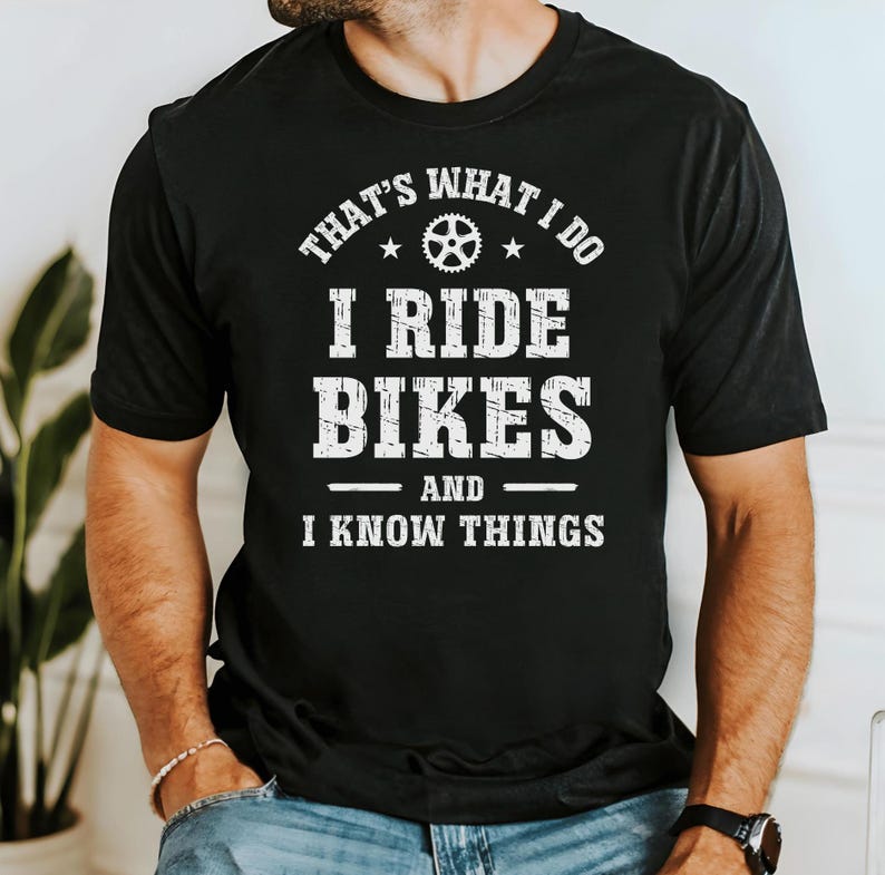 Mountain Bike Shirt, Funny Cycling T-Shirt, Gift For Cyclist, MTB Gift, Biker Gift, Gift For Dad, Gift For Grandad Husband, Father's Day image 2
