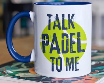 Regalo divertido de pádel, taza de pádel, regalo de cumpleaños, día del padre, regalo para papá, regalo para él, regalo para ella, regalo para jugador de pádel