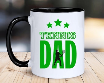 Regalo da tennis per papà, tazza da tennis per papà, regalo per la festa del papà, regalo di compleanno