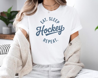 Hockey T-Shirt Sweatshirt Hoodie, Hockey Shirt, Funny Hockey Tee, Gift For Hockey Player, Gift For Her Gift For Him, Ice Hockey Field Hockey