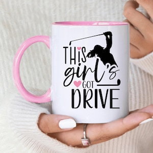 Golf Mug For Girlfriend, Golf Gift For Her, Funny Golf Mug, Gift For Daughter, Birthday Present For Her, Golfing Mug, Gift For Golfer
