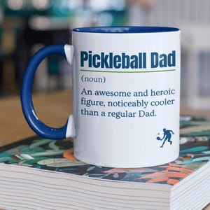 Pickleball Gift For Dad, Pickleball Mug, Funny Pickleball Gift, Gift For Dad, Father&#39;s Day Gift, Birthday Present, Gift For Pickleballer