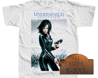 Underworld 2: Evolution V2 Horror Movie Poster T SHIRT Black All sizes S-5XL Cotton