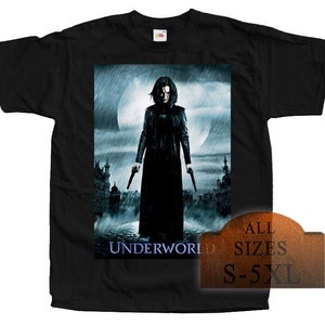 Underworld V2 Horror Movie Poster T SHIRT Black All sizes S-5XL Cotton image 1