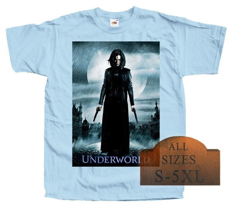Underworld V2 Horror Movie Poster T SHIRT Black All sizes S-5XL Cotton image 3
