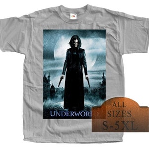 Underworld V2 Horror Movie Poster T SHIRT Black All sizes S-5XL Cotton image 5